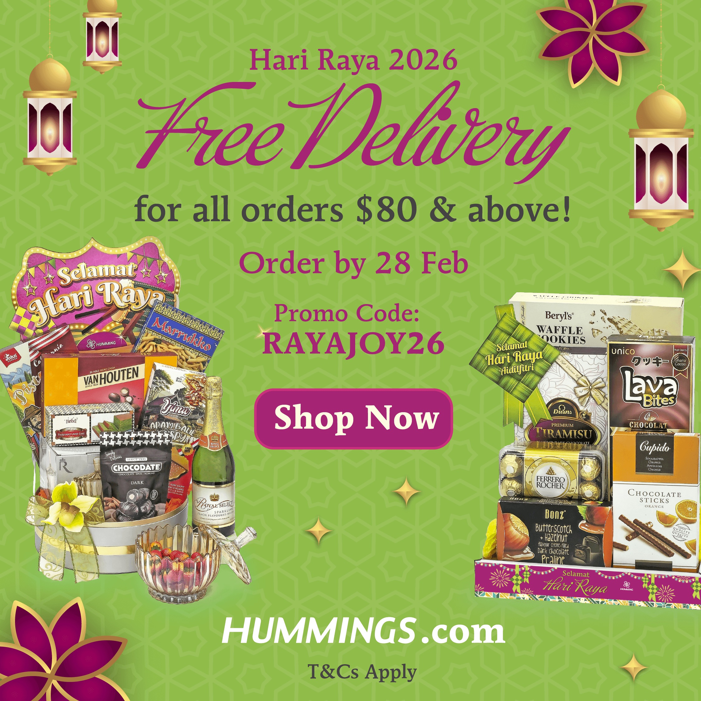 HARI RAYA FREE DELIVERY